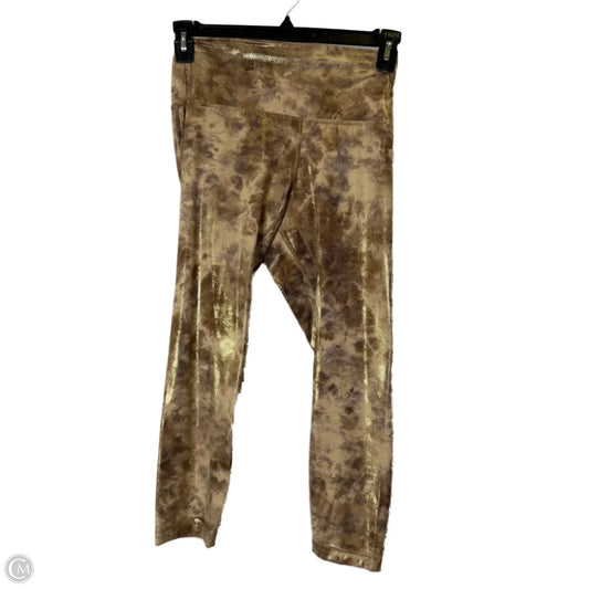 Athletic Leggings By Lululemon In Rose Gold, Size: 8