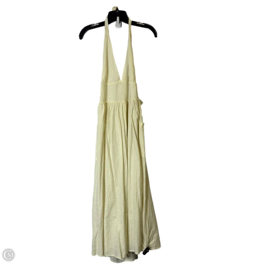 Dress Casual Maxi By Urban Outfitters In Cream, Size: M