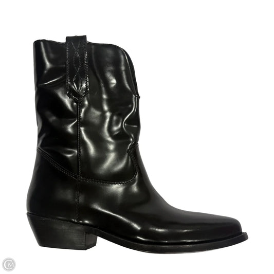 Boots Western By Steve Madden In Black, Size: 7.5