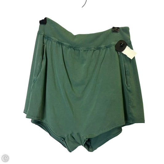 Athletic Shorts By Free People In Green, Size: L