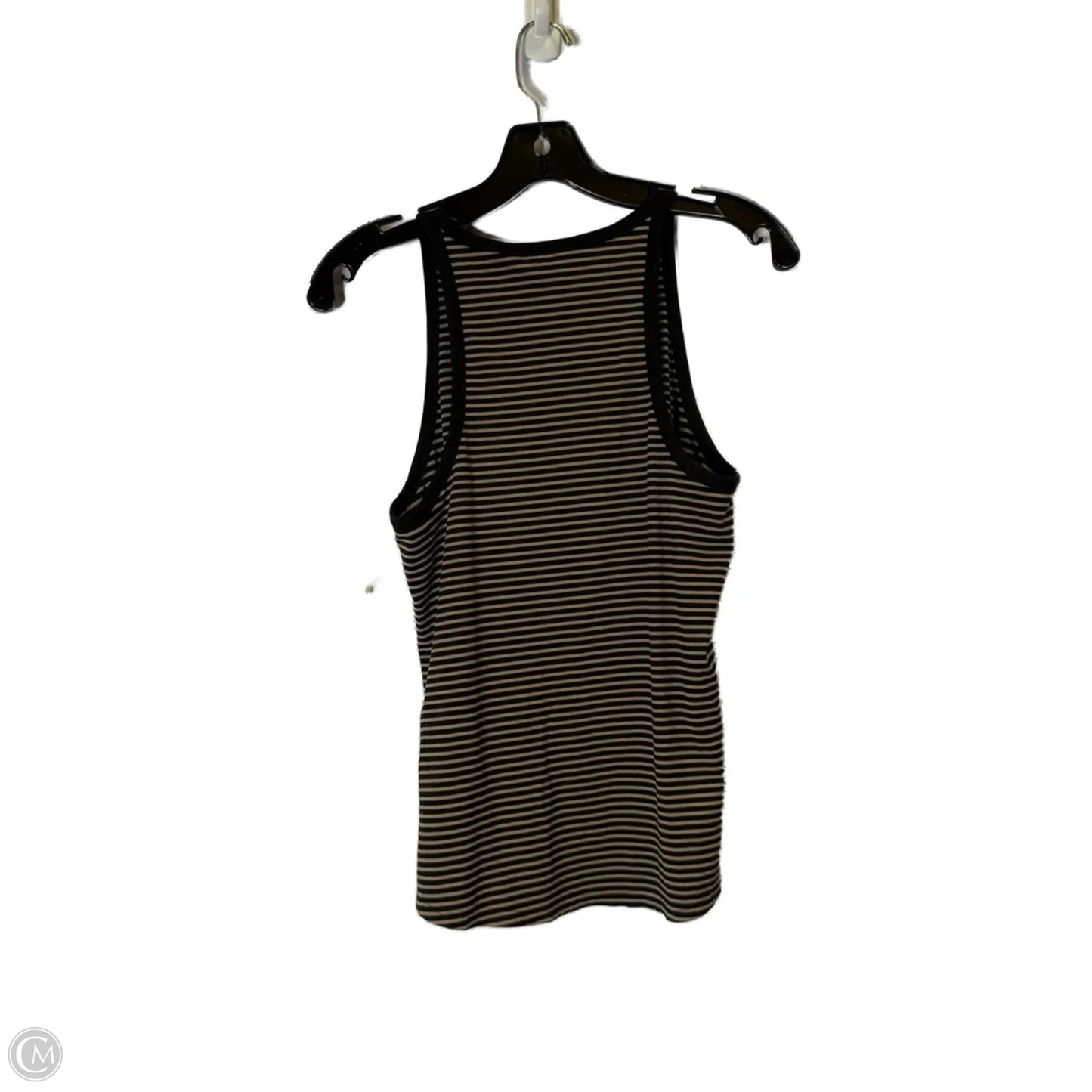 Athletic Tank Top By Athleta In Striped Pattern, Size: L