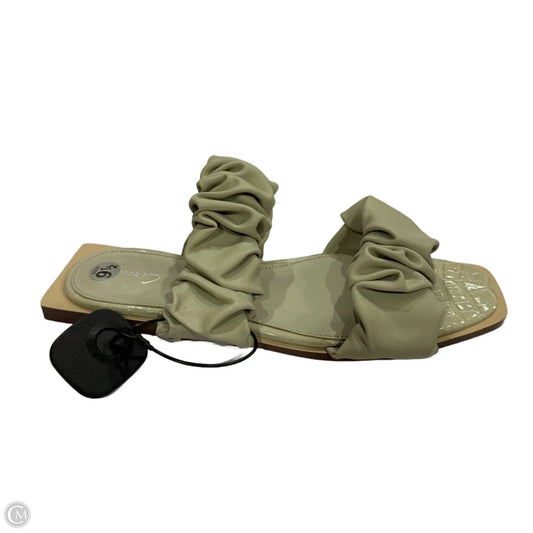 Sandals Flats By Circus By Sam Edelman In Green, Size: 9.5