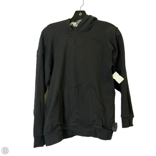Sweatshirt Hoodie By Lululemon In Black, Size: 8