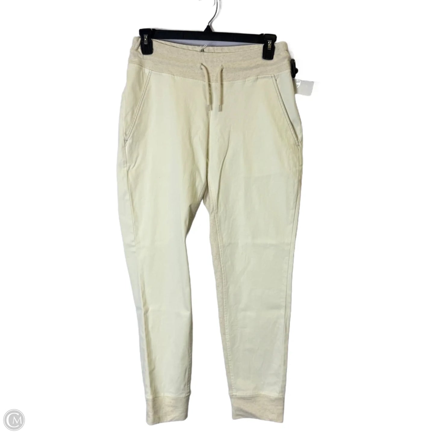 Pants Joggers By Varley In Cream, Size: M