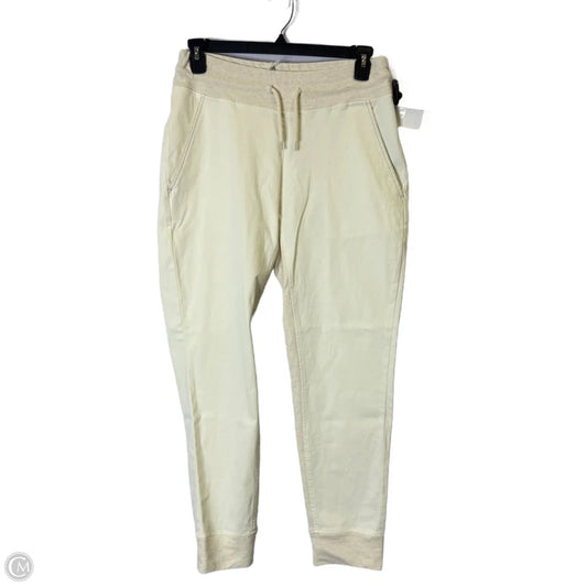 Pants Joggers By Varley In Cream, Size: M