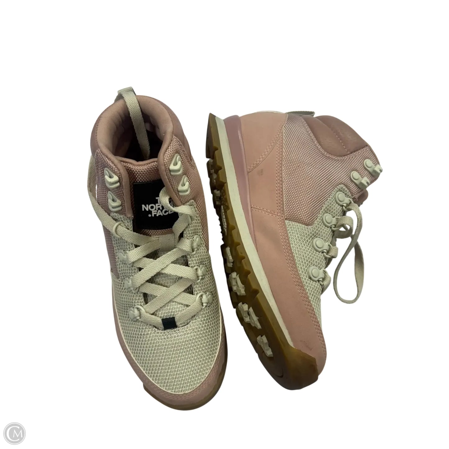 Boots Hiking By The North Face In Cream & Pink, Size: 6