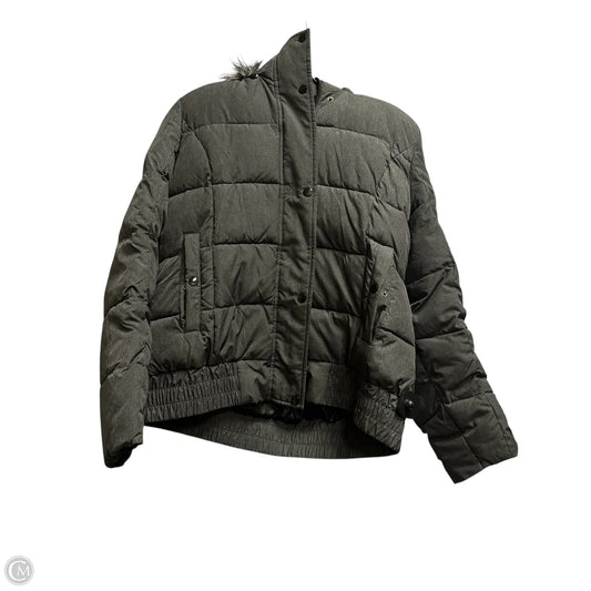 Coat Puffer & Quilted By Clothes Mentor In Grey, Size: L