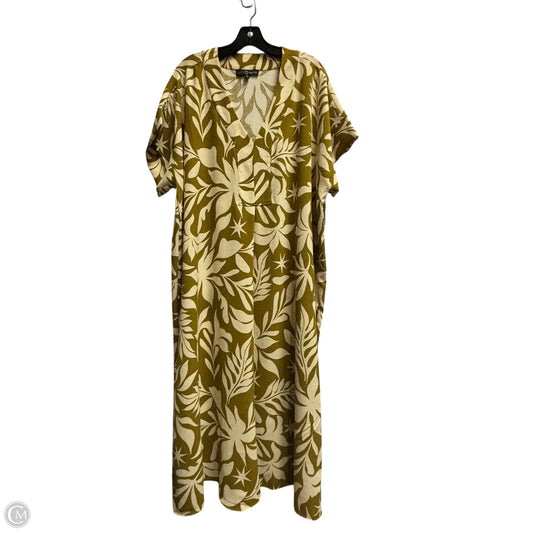 Dress Casual Maxi By Fred David In Green, Size: 2x