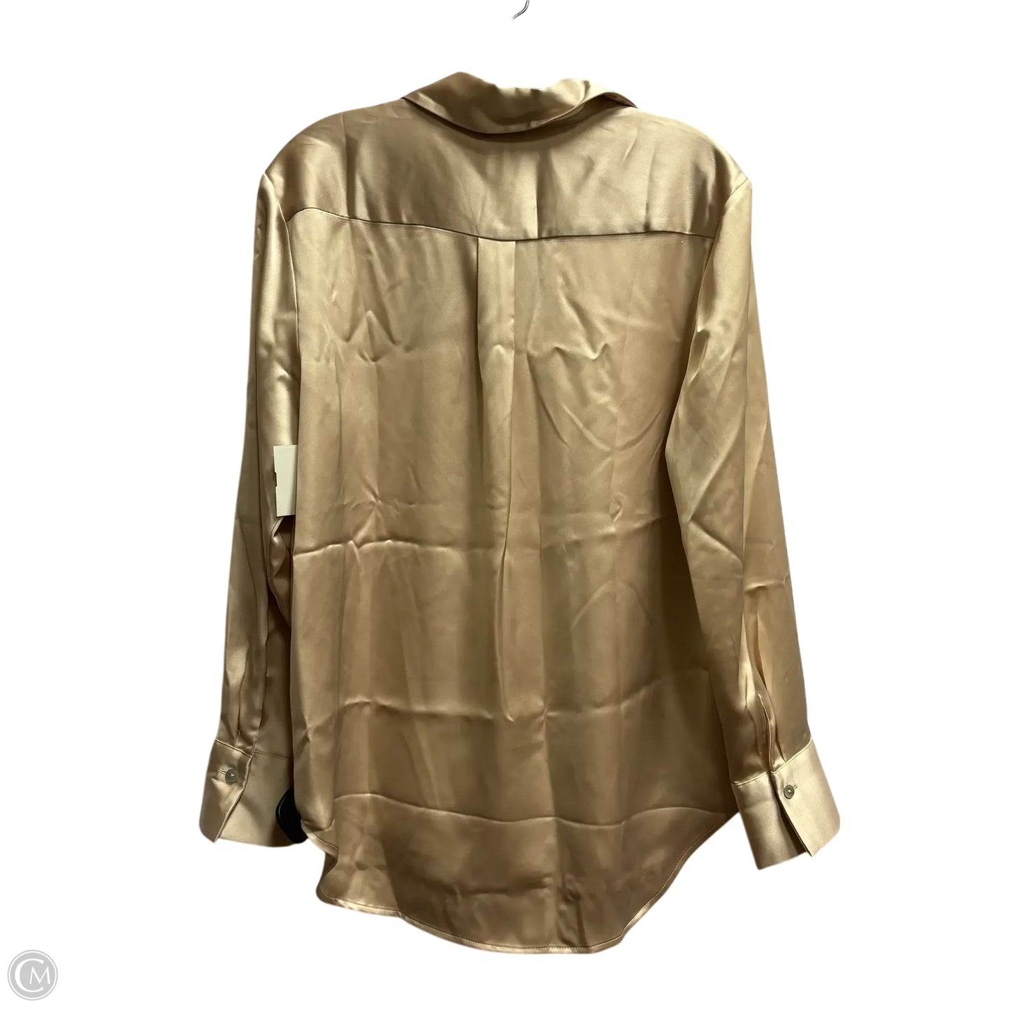 Blouse Long Sleeve By Rachel Zoe In Cream, Size: M