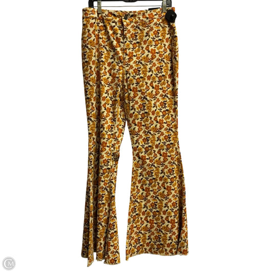 Pants Corduroy By Versona In Floral Print, Size: 12