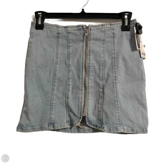 Skirt Mini & Short By We The Free In Blue Denim, Size: 8