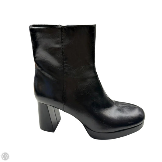 Boots Ankle Heels By Pull&bear In Black, Size: 7.5
