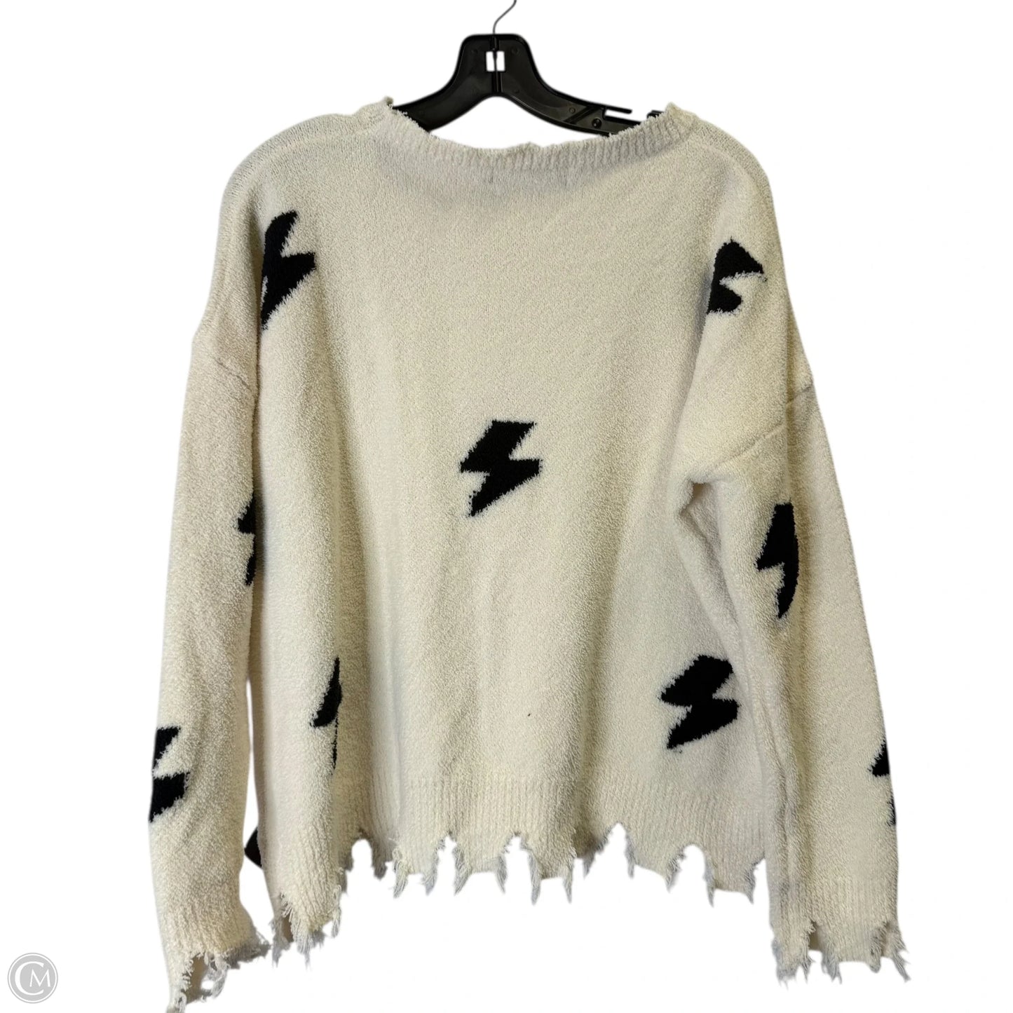 Sweater By Blue B In Cream, Size: M