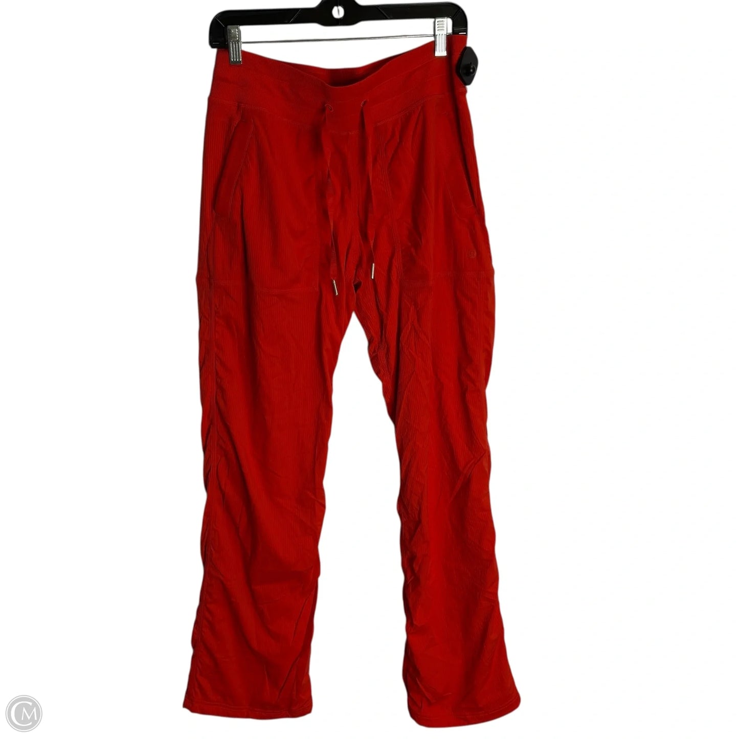 Athletic Pants By Lululemon In Red, Size: 8