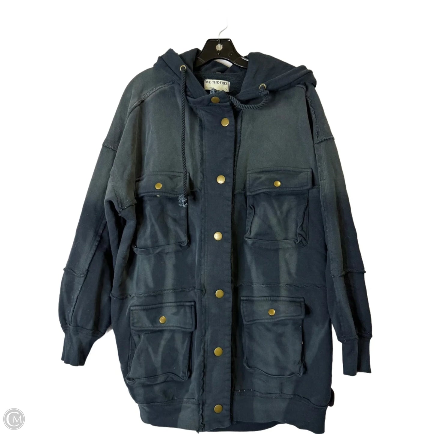 Jacket Other By We The Free In Black & Blue, Size: S