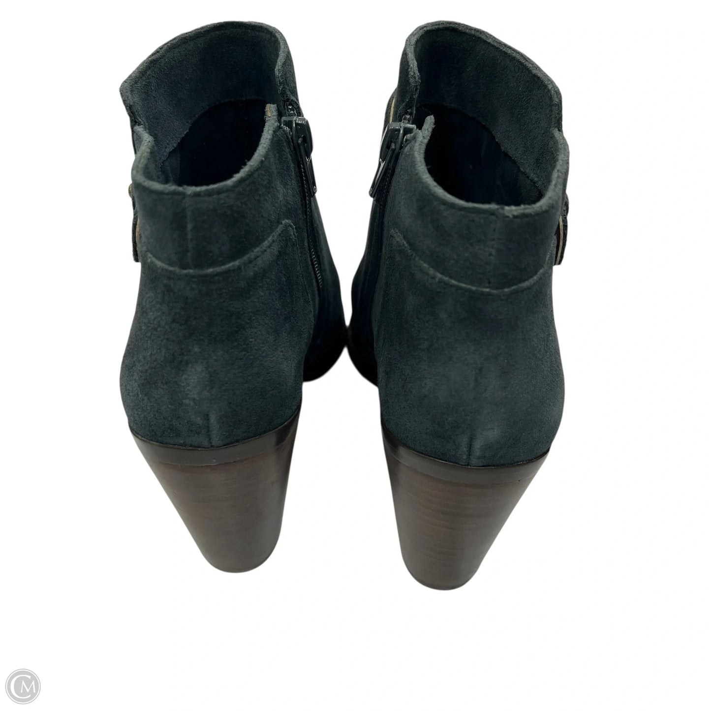 Boots Ankle Heels By Sole Society In Grey, Size: 7