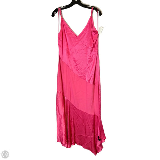 Dress Party Long By Clothes Mentor In Pink, Size: M