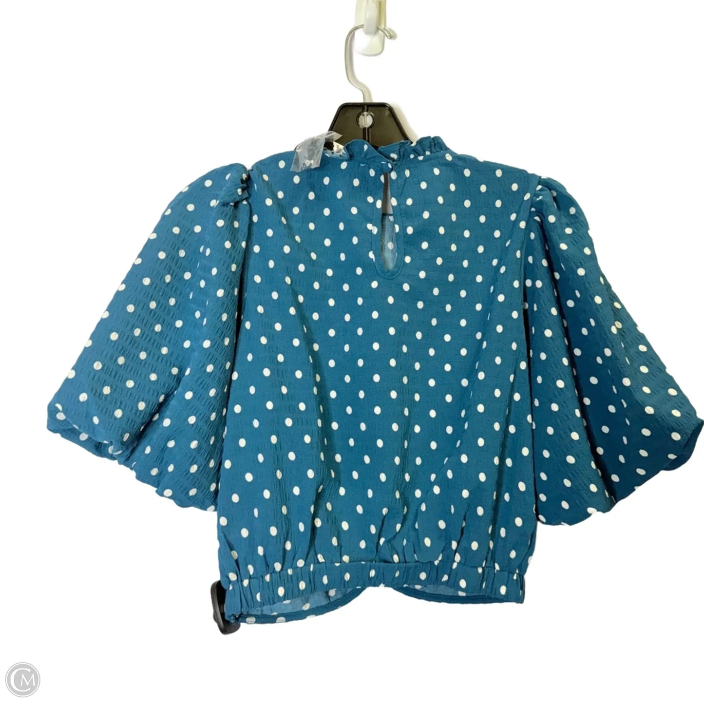 Top Short Sleeve By Thml In Polkadot Pattern, Size: Xs