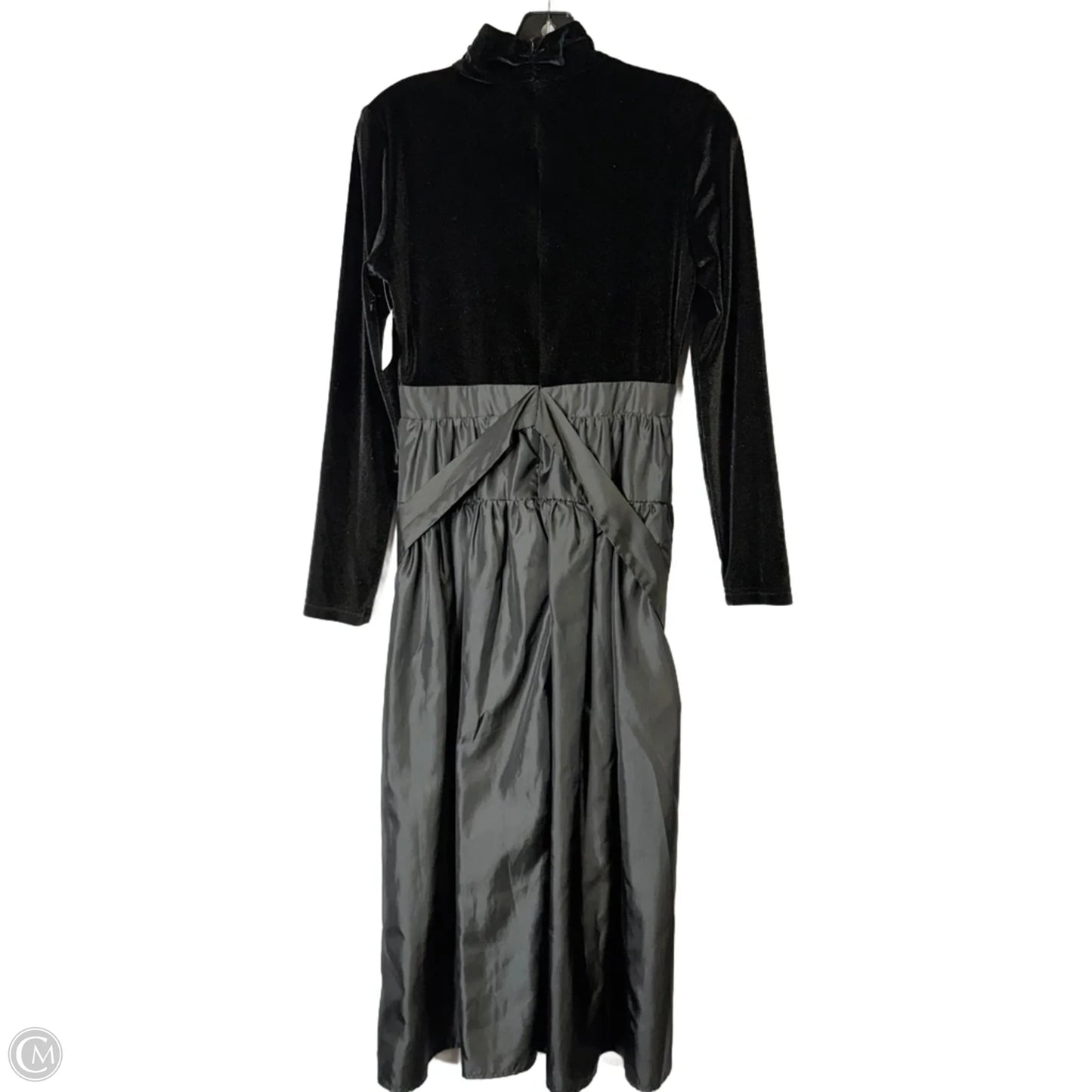 Dress Party Long By Clothes Mentor In Black, Size: 4