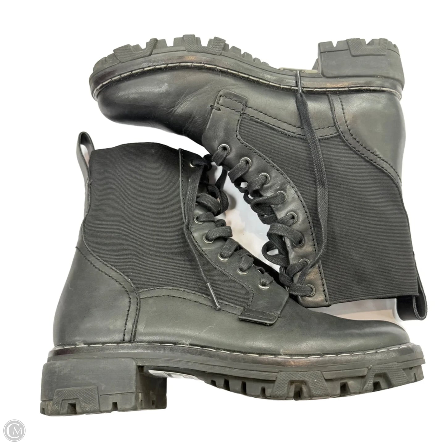 Boots Leather By Rag And Bone In Black, Size: 8