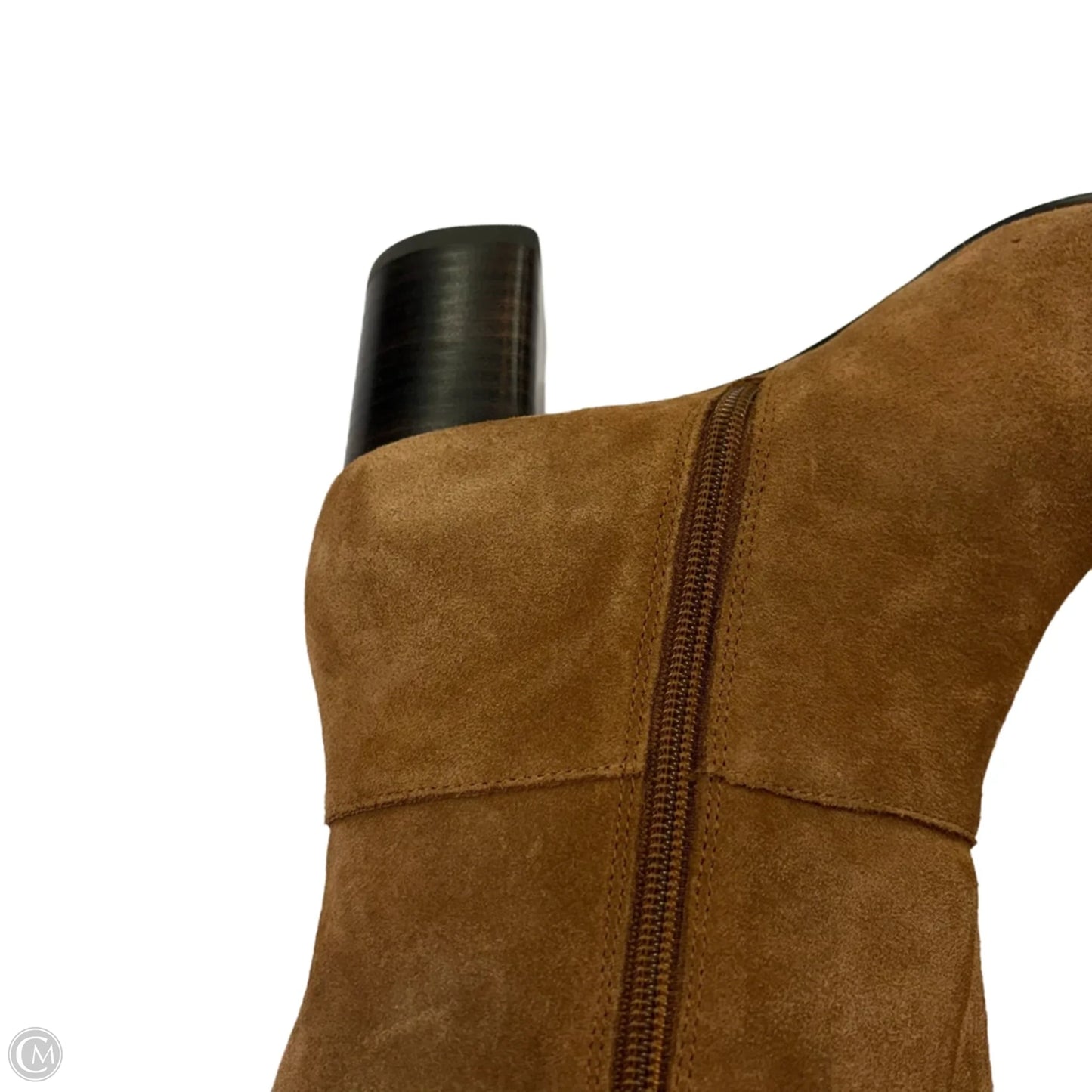 Boots Mid-calf Heels By Talbots In Brown, Size: 8.5