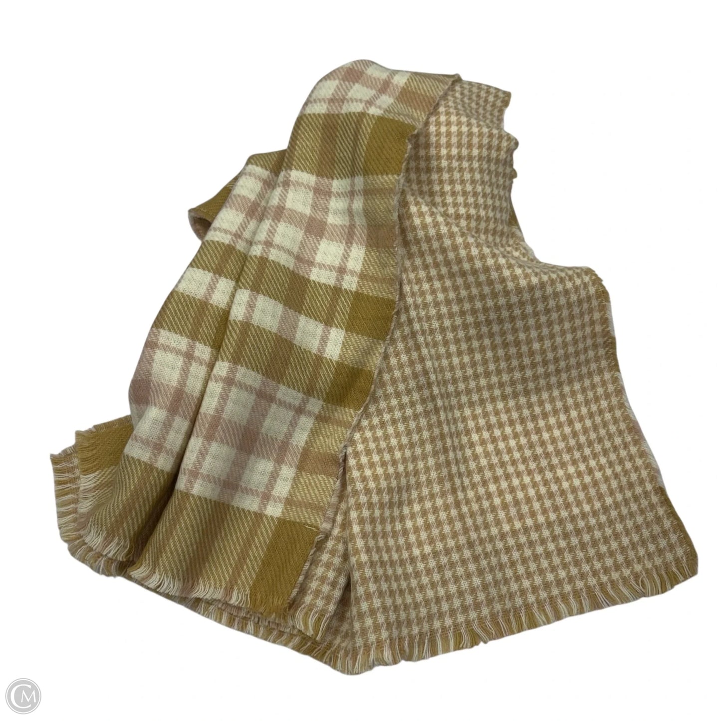 Scarf Winter By Charter Club In Pink & Tan