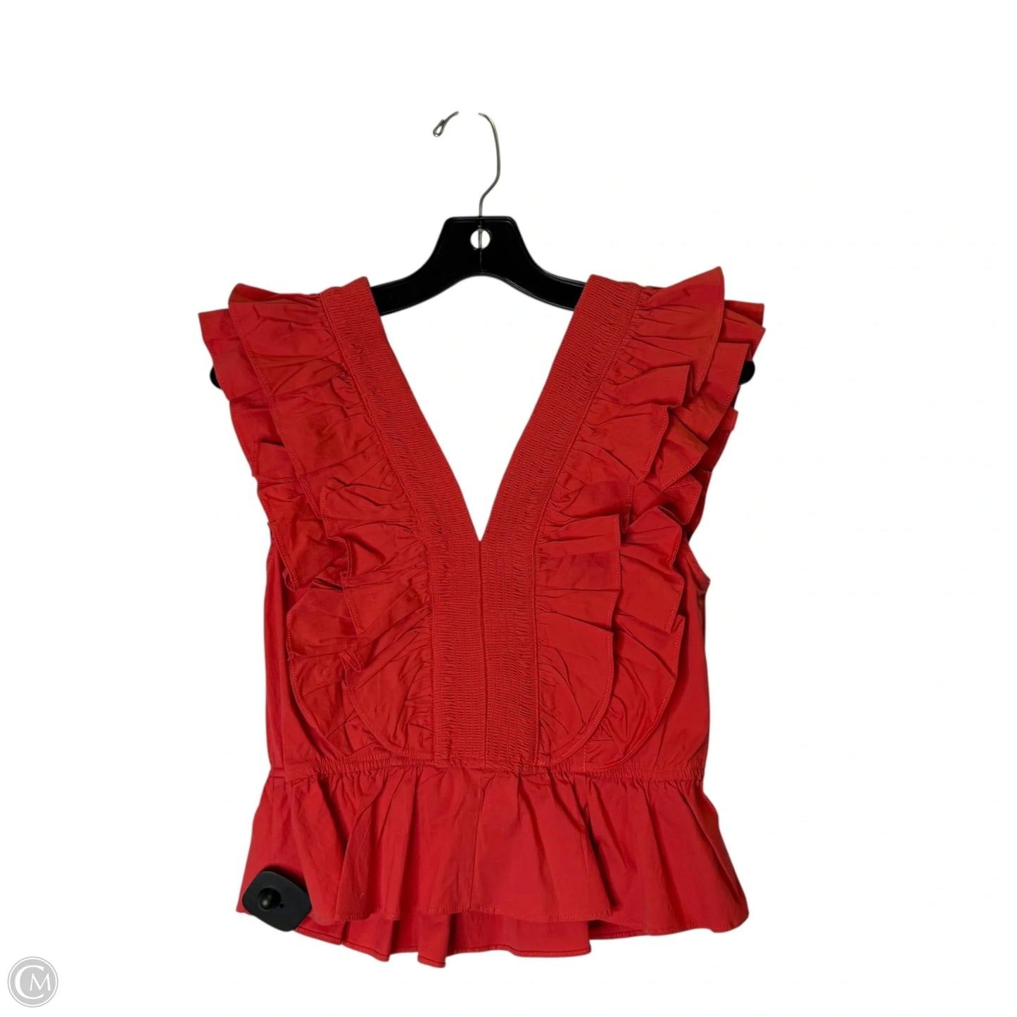 Top Sleeveless By Do + Be In Red, Size: M