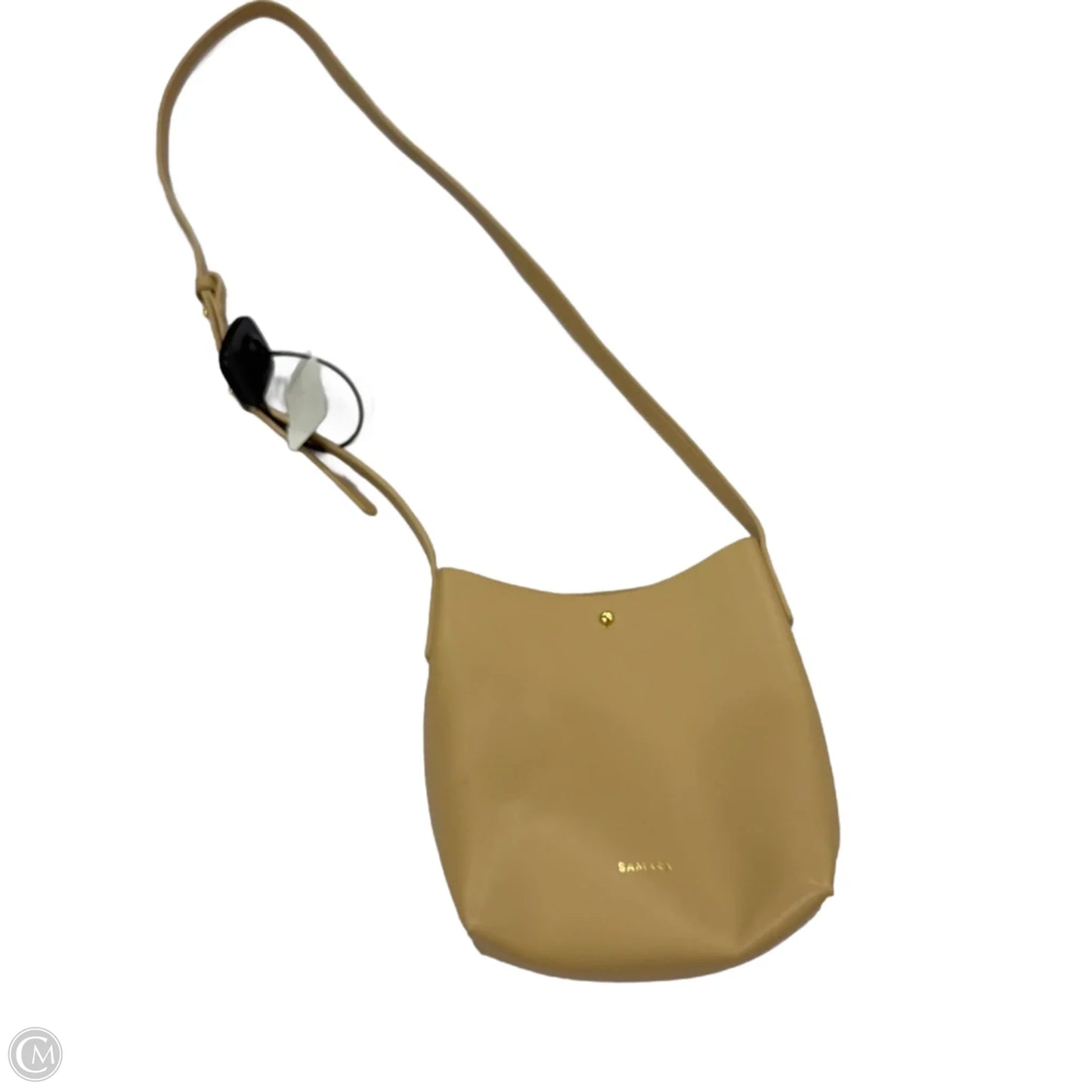 Crossbody Leather By Clothes Mentor, Size: Small