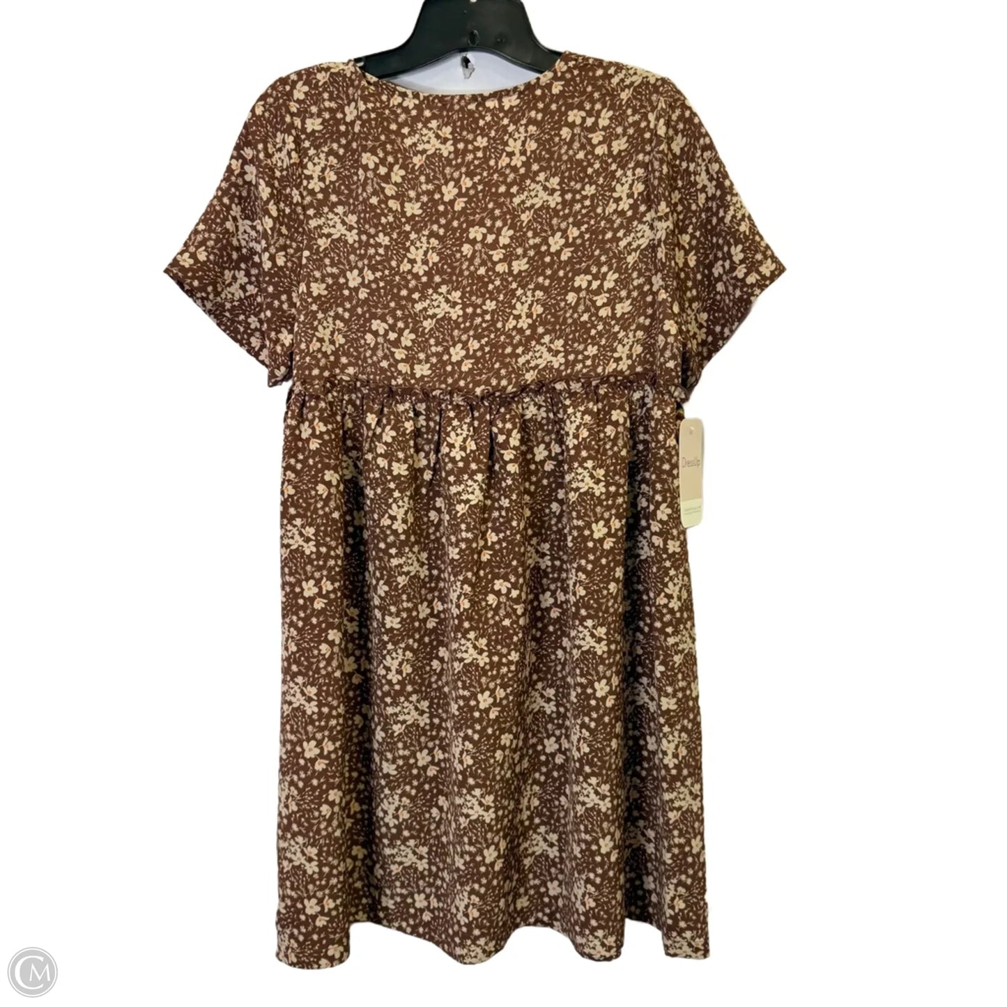 Dress Casual Short By Clothes Mentor In Brown, Size: S