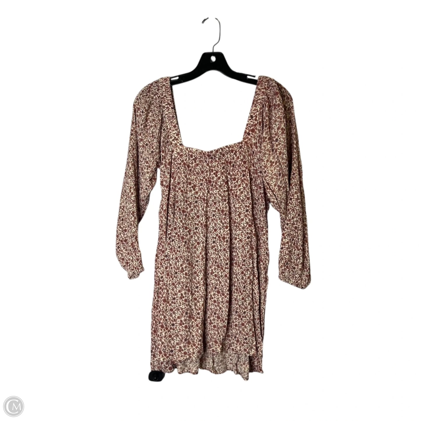 Dress Casual Short By En Creme In Floral Print, Size: M
