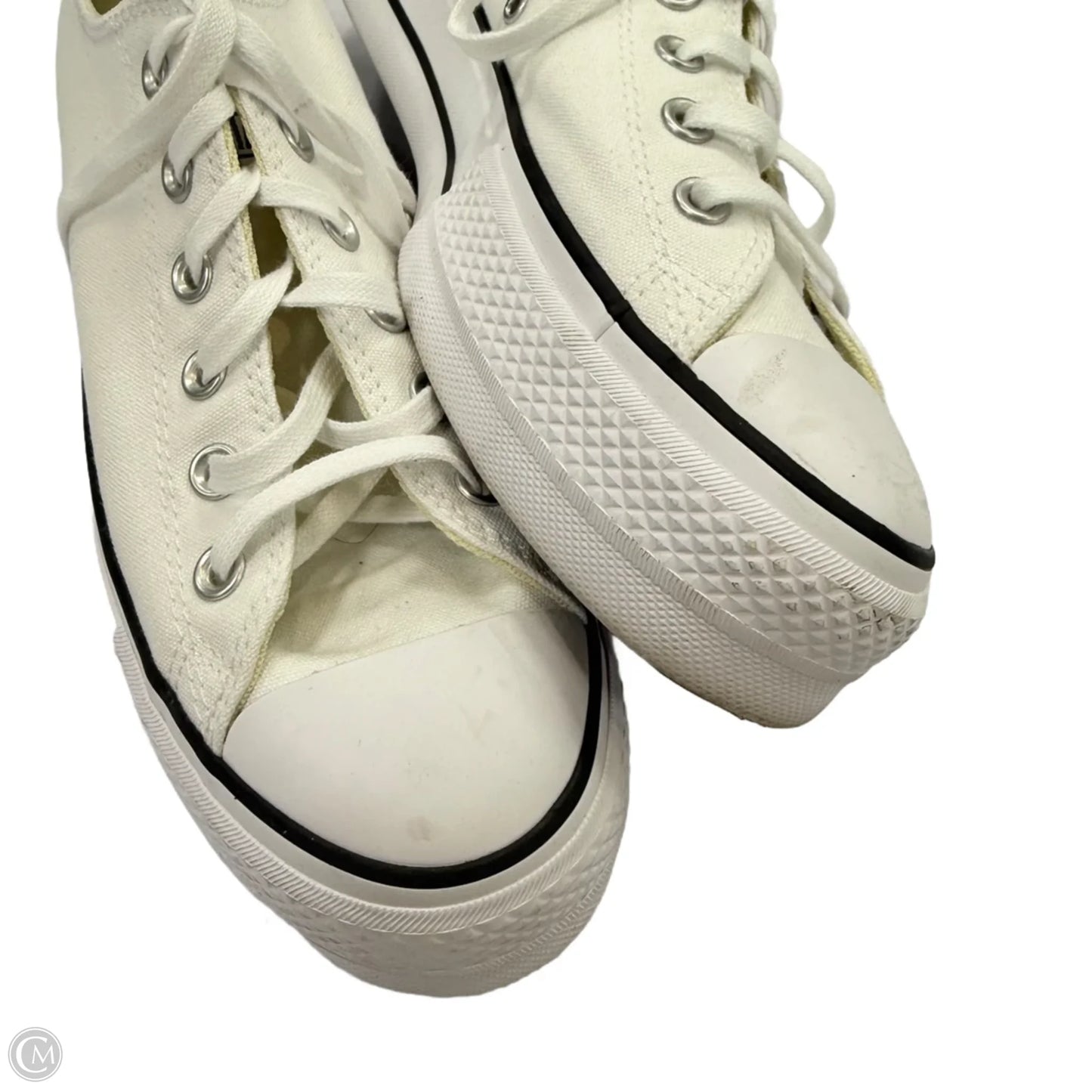 Shoes Sneakers By Converse In White, Size: 9.5