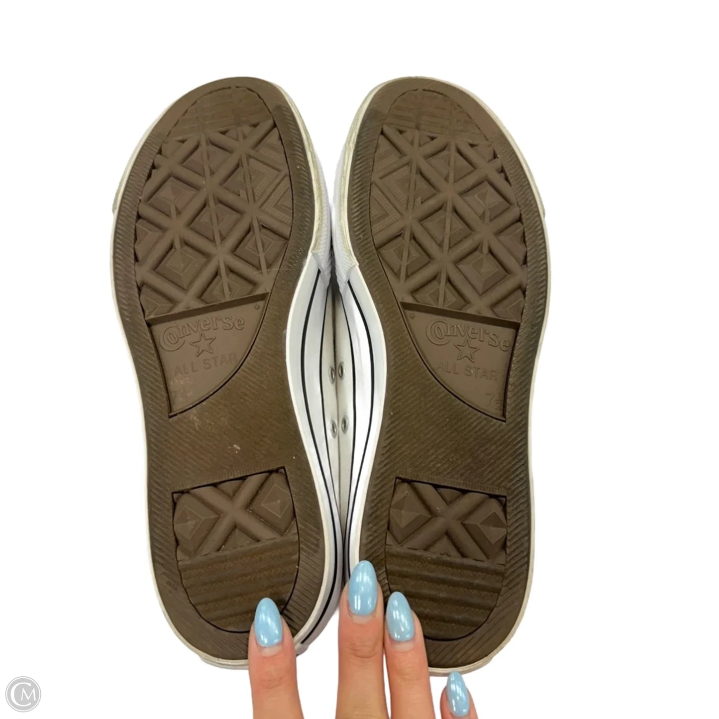 Shoes Sneakers By Converse In White, Size: 9.5