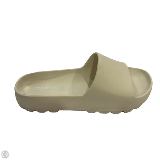 Sandals Flats By Old Navy In Cream, Size: 9