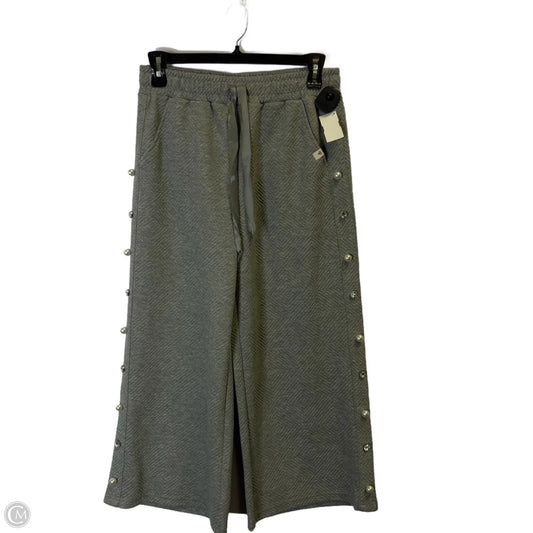 Pants Lounge By Simply Southern In Grey, Size: L