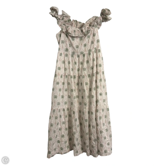 Dress Casual Maxi By Crown And Ivy In Cream, Size: Xl