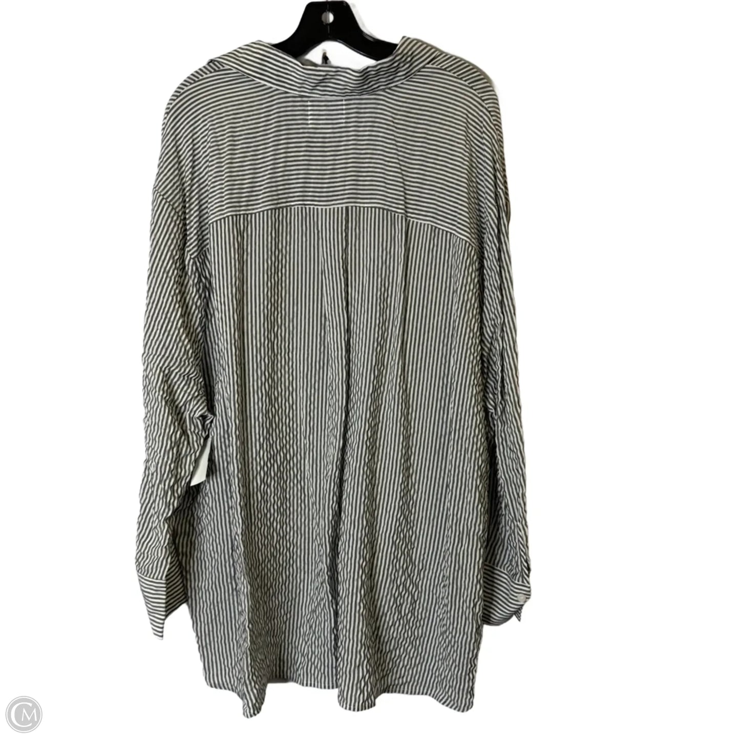 Top Long Sleeve By Clothes Mentor In Striped Pattern, Size: S