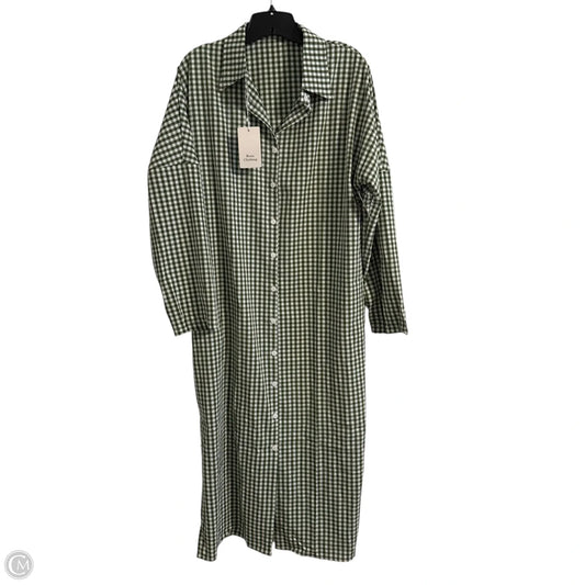 Dress Casual Maxi By Shein In Green, Size: L