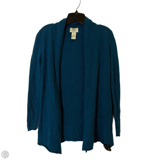 Sweater Cardigan Cashmere By Cma In Blue, Size: M