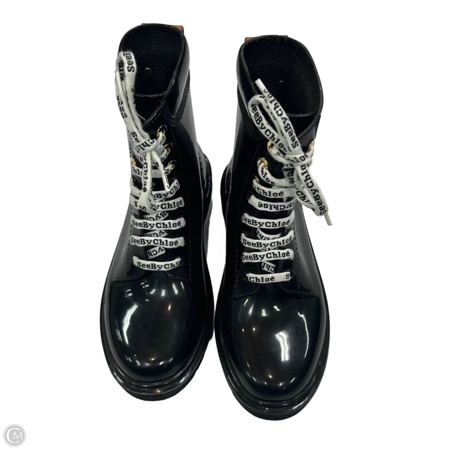 Boots Designer By See By Chloe In Black, Size: 8