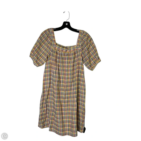 Dress Casual Short By Old Navy In Pink & Yellow, Size: S