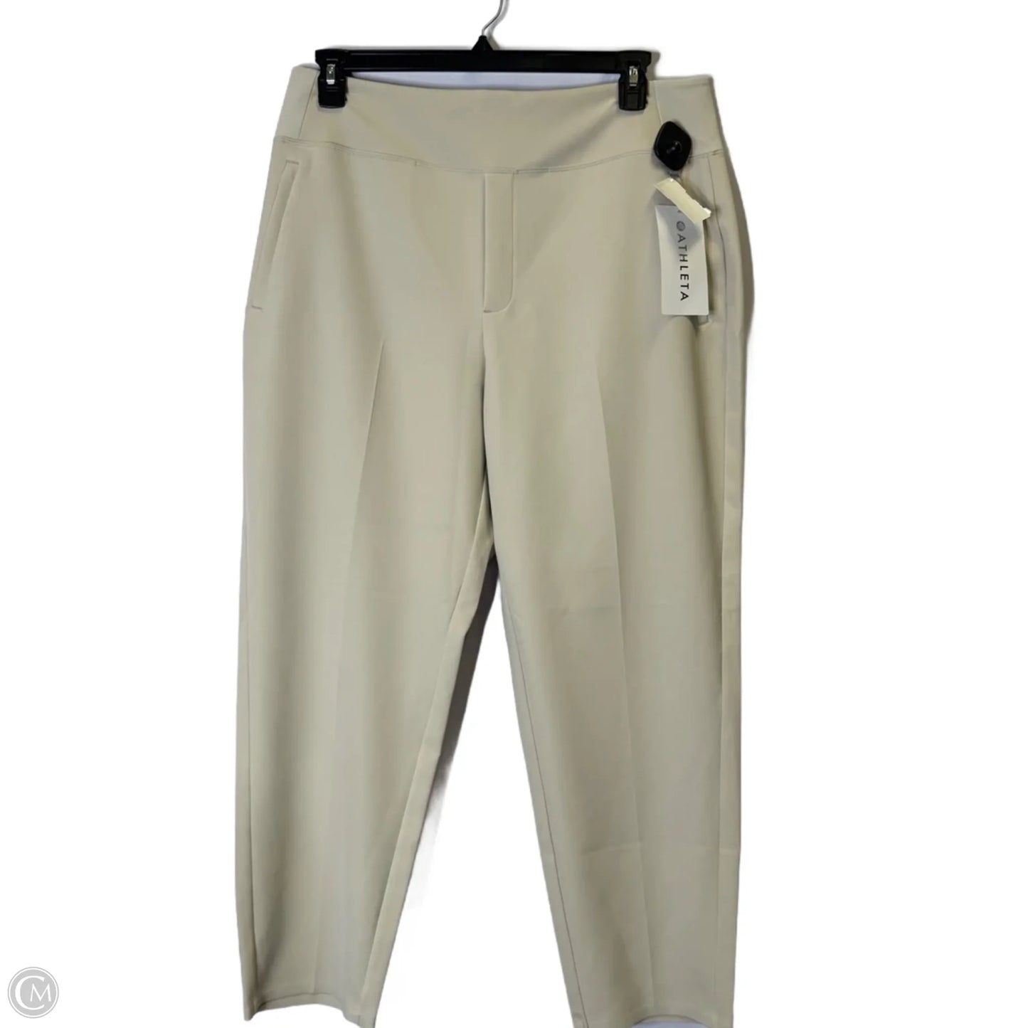 Athletic Pants By Athleta In Cream, Size: 16