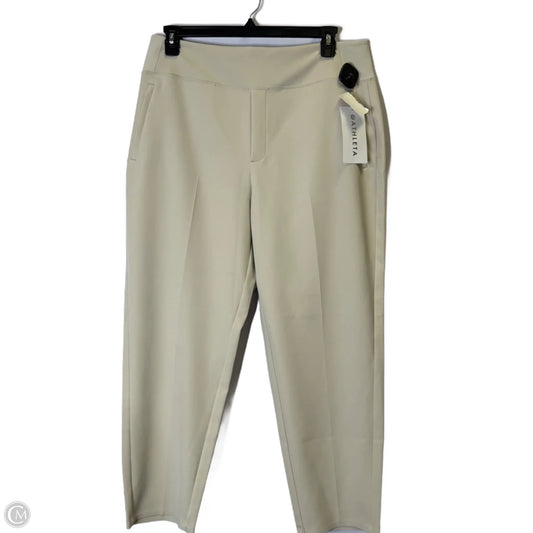 Athletic Pants By Athleta In Cream, Size: 16