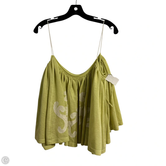 Top Sleeveless By Free People In Green, Size: Xs