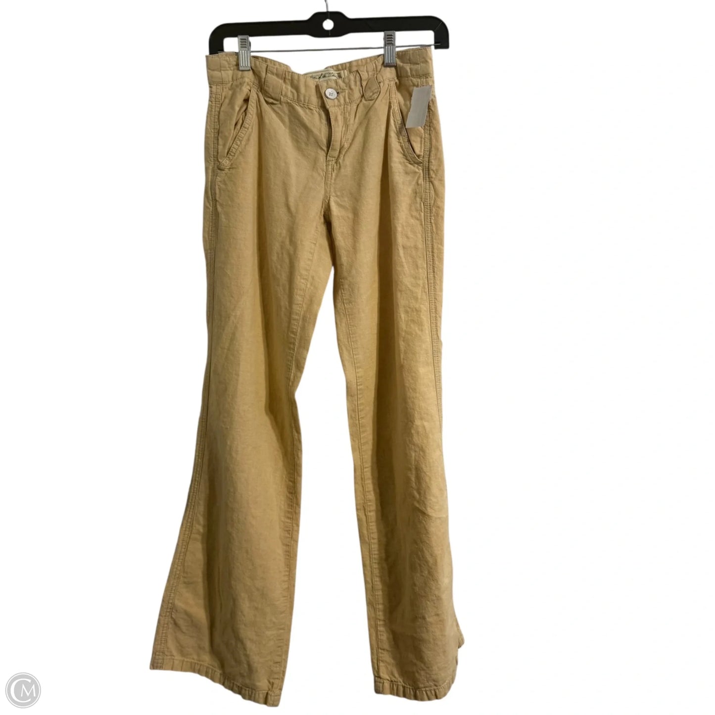 Pants Linen By Clothes Mentor In Orange, Size: 0