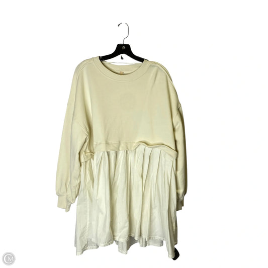 Dress Casual Short By Free Press In Cream, Size: Xs