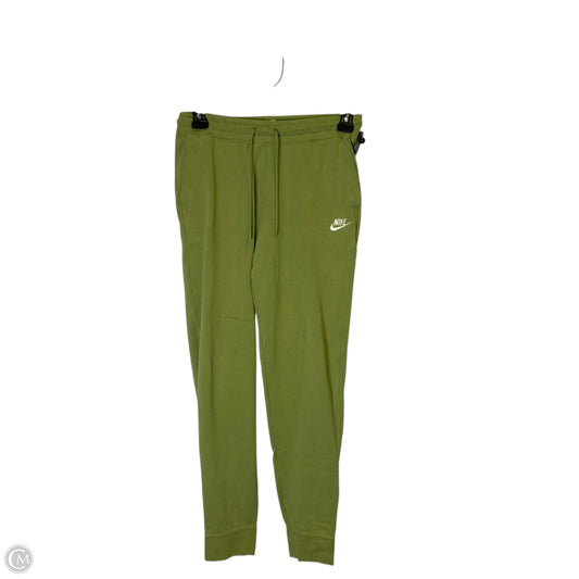 Athletic Pants By Nike Apparel In Green, Size: M
