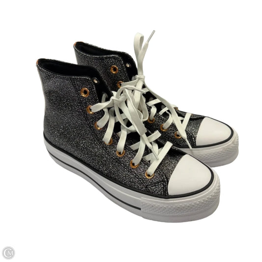 Shoes Sneakers By Converse In Silver, Size: 7