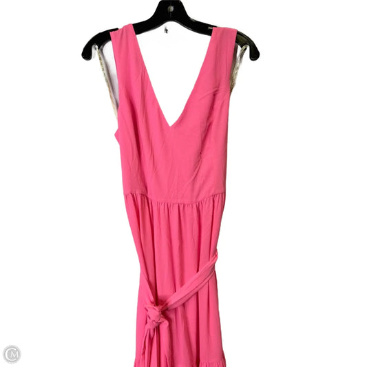 Dress Casual Maxi By Cma In Pink, Size: 12