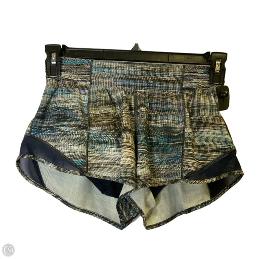 Athletic Shorts By Lululemon In Multi-colored, Size: 6