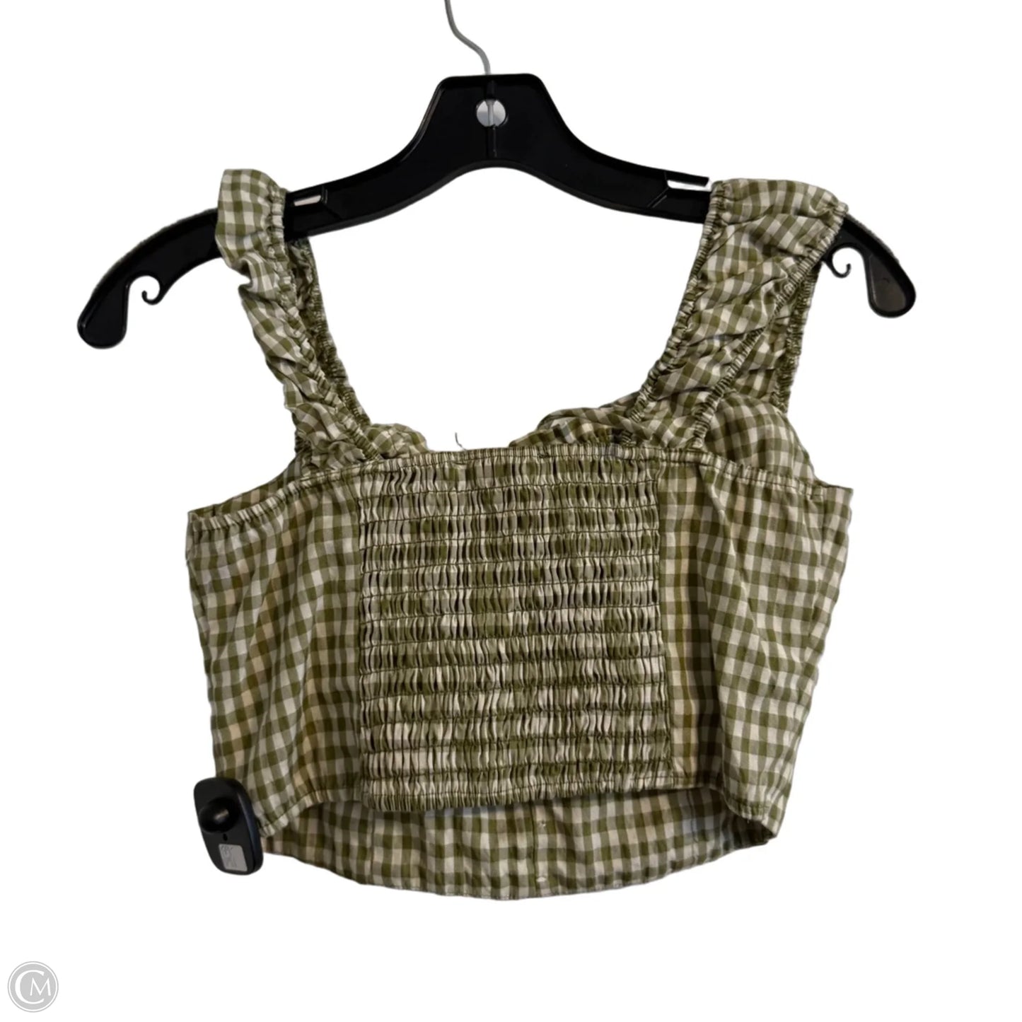 Top Sleeveless By Clothes Mentor In Green, Size: S